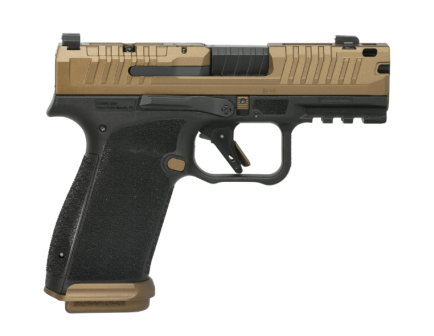 Canik METE MC9 Prime 3.64" 9MM O.R. (2)17rd Pistol, Black/Bronze - HG8573LE-N