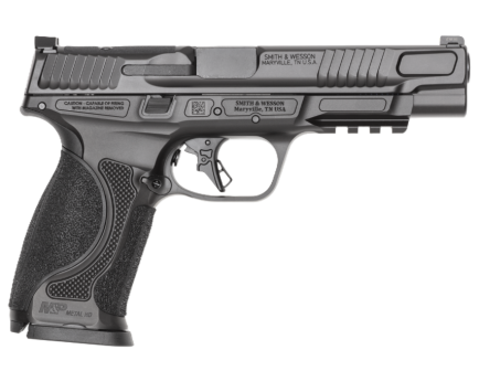 Smith & Wesson M&P 9 M2.0 Metal HD Optic Ready NTS 5" 9mm Luger 17rd Pistol, Black - 14670