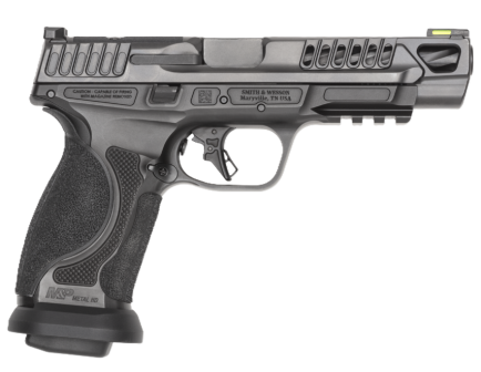 Smith & Wesson M&P 9 M2.0 Competitor HD Optic Ready NTS 5" 9mm Luger 17rd Pistol, Black - 14068