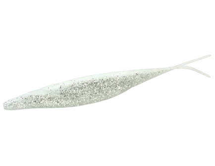 Deps Sakamata Shad 5" - #31 White Clear Silver Flk