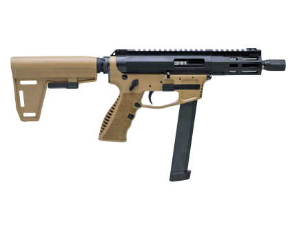 G-Force Jawbone 5" 9mm 33rd Pistol, Black/FDE - GFHYB5FDE