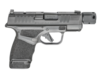 Springfield Hellcat RDP 9mm Pistol, 1:103.8" Barrel, Tritium Night Sights, Black - HC9389BTOSP