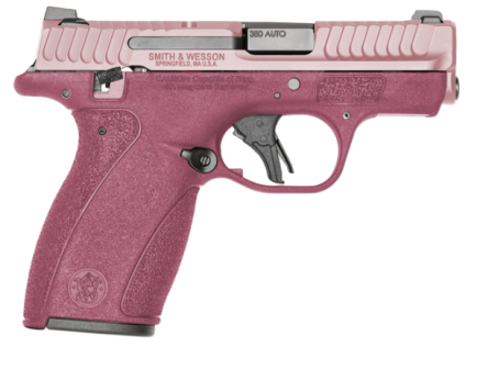 Smith & Wesson Bodyguard 2.0 3.1" .380 ACP (1)12rd/(1)10rd Pistol, Cranberry / Blush w/ TS - 14653
