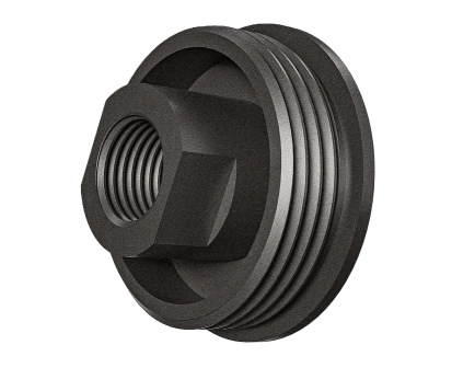 GROVTEC HUB Direct Thread Suppressor Adaptor 5/8" x 24 Thread - GTHM371