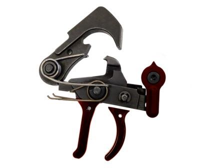 Franklin Armory BFSIII AR-Elite Trigger Curved/Flat Crimson Red - 00-50631-CRM