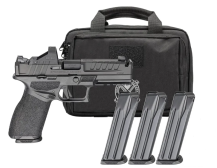 Springfield Armory Echelon 4.5F Comp 9mm 17/20rd Handgun, Gear Pac - EC9459B-COMP-PAC