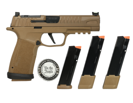 Sig Sauer P365 2A Fuse 4.3" 9mm 21rd OR FDE Pistol - 365XF-9-CFO-2A