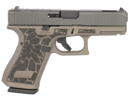 Glock G19 Gen5 MOS 4.02" 15rd Black/Gold Cerakote Ported Pistol - UA195S204NCUPBG