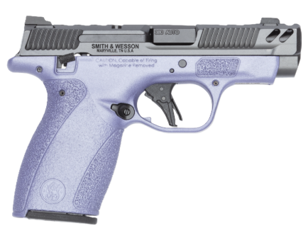 Smith and Wesson Bodyguard 2.0 CC 3.1" .380 ACP 12rd Pistol, Orchid/Gray - 14836