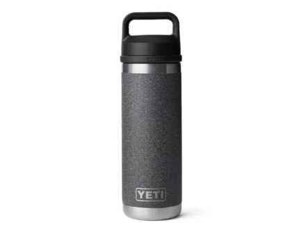 Yeti Rambler 18 oz Bottle w/ Chug Cap, Black Stone - 21071507596
