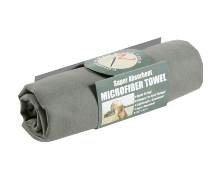 Rothco Microfiber Towel - Foliage Green, 15 X 24