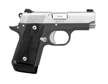Kimber Micro 9 Cinder 3.15" 9mm 7rd Pistol, SS / Black - 3700885