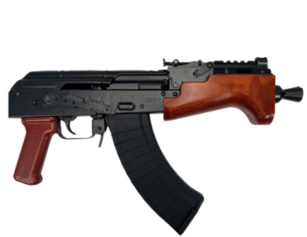 Pioneer Arms Micro Hellpup 7" 7.62x39 30rd Pistol, Polish Red - PRAK0031K