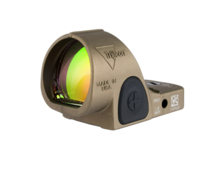 Trijicon SRO ADJ Sight LED - 1 MOA, Coyote Brown - SRO2-C-2500021