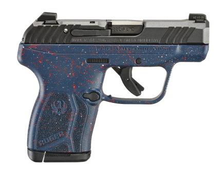 Ruger LCP MAX 250th 2.8" .380 ACP Pistol, Black/Blue - 13778
