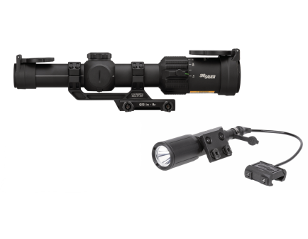 Sig Sauer Optic Tanog-MSR LPVO 1-6x24mm / Foxtrot MSR Compact Rifle Light Combo - SOT61000-FMSRC