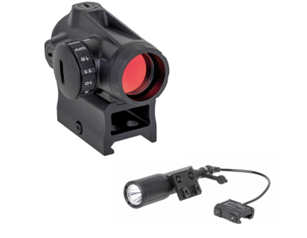 Sig Sauer Optic Romeo-MSR Gen II Red Dot / Foxtrot MSR Compact Rifle Light Combo - SORMSR101-FMSRC