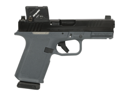 Ruger RXM 4" 9mm 15rd Pistol, Black/Grey w/Aimpoint COA - 19461
