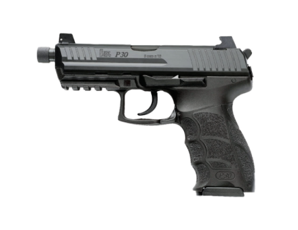H&K P30 Tactical V1 4.46" 9mm 17rd/20rd TB Pistol - 81001469