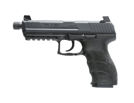H&K P30L Tactical V3 4.96" 9mm 17rd/20rd TB Pistol - 81001478