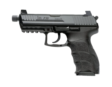 H&K P30 Tactical V3 4.46" 9mm 17rd/20rd TB Pistol - 81001472