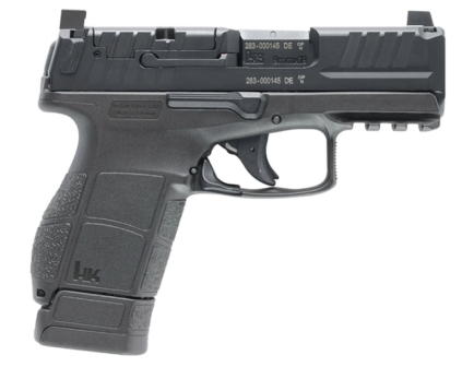 HK VP9CC 3.13" 9mm 12rd Handgun, Black - 81001173