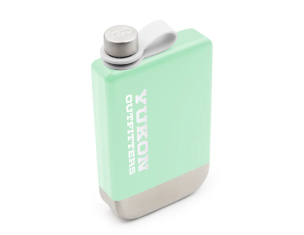 Yukon Outfitters 9 oz Highline Flask, Mint - YF09MNT