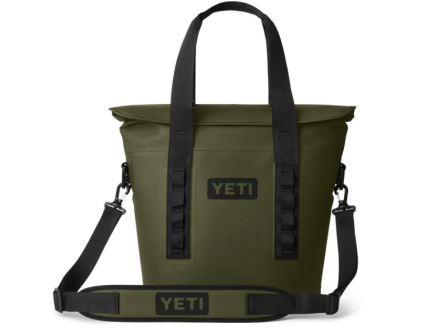 Yeti Hopper M15 Soft Sided Cooler, Olive/Black