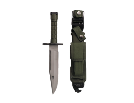 Rothco G.I. Type M-9 Bayonet W- Sheath - Olive Drab