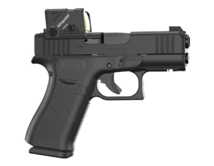 Glock 43X MOS8 3.41" 9mm OR 15rd Handgun w/Aimpoint COA - UX4350203FRMOS8A4