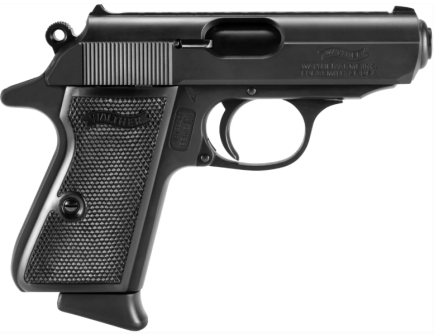 Walther PPK/S .32 ACP 3.3" 7rd Pistol, Black / Black Grip - 4796023