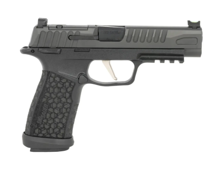 Sig Sauer P365 Fuse Compact 4.3" 9mm 17 OR Handgun, Black Frame and Black LXG Grip - 365XF9BFOMS