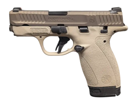 Smith & Wesson Bodyguard 2.0 2.75" 380ACP 10rd/12rd MS Handgun, Two Tone Tan