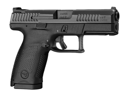 CZ P-10 C 4" 9mm O.R 15rd Handgun, Black Made in Hungary - 89361