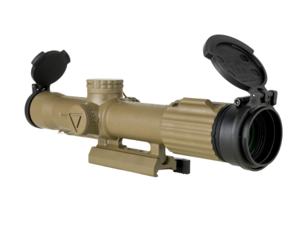 Trijicon VCOG® 1-8x28 Riflescope w/ Flip caps, w/ Larue Tactical® LT799 Mount, FDE FIR-265 Cerakote