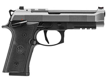 Beretta 92XI 9mm Pistol, 4.7" Barrel, Fiber Optic Sights, Black - J92FSR915