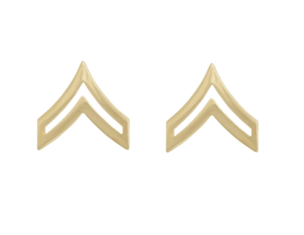 Rothco Corporal Polished Insignia