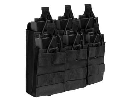Rothco Molle Open Top Six Rifle Mag Pouch