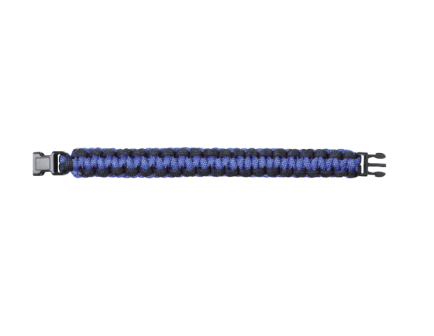 Rothcos Thin Blue Line Paracord Bracelet - 7 In