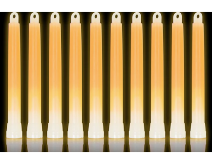 Rothco Chemical Lightsticks - 10 Pack, Orange