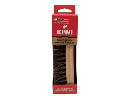Kiwi Horse Hair Shine Brush
