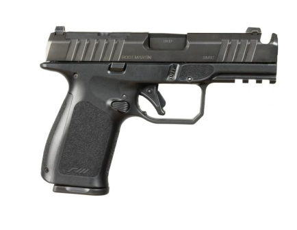 Rost Martin RM1C Comp 4" 9mm 15rd OR FS Handgun, Black