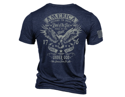 Nine Line T-Shirt, Second To None 250th, Navy