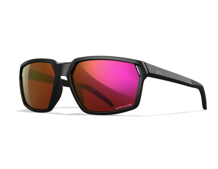 WILEY X Sierra Captivate - Gloss Black/Red Mirror
