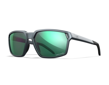 WILEY X Sierra Captivate - Polycarbonate Matte Graphite/Green Mirror