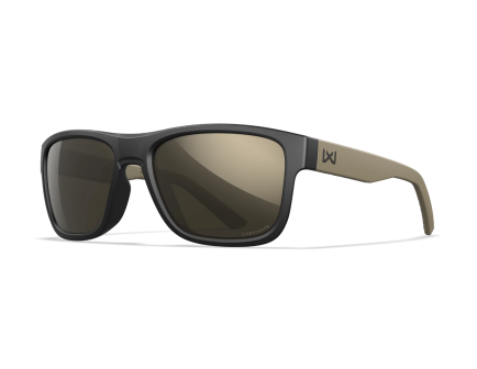 WILEY X Ovation Captivate - Matte Black/Tan - Tungsten Mirror