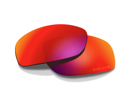 WILEY X P17 Captivate - Polycarbonate Red Mirror Lens