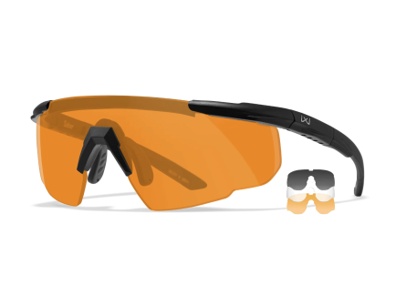 WILEY X 308 Saber Advanced - Matte Black - Gray/Rust/Clear