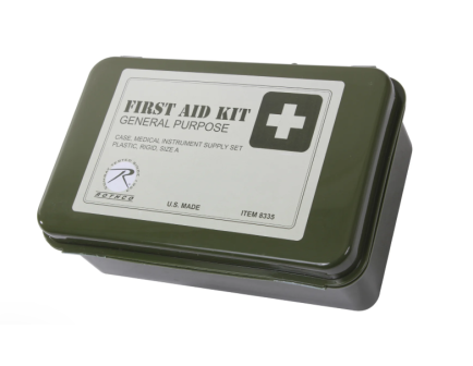 Rothco General Purpose First Aid Kit - Adaptable No Alcohol Prep Pads Or Cold Pack