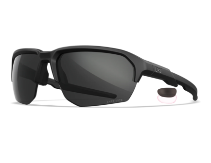WILEY X Jakl Captivate - Matte Black - Gray/Clear